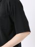 接触冷感 ストレッチ イージーケア ジャガード レギュラーカラー 半袖 シャツ