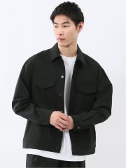 撥水ストレッチ トラッカージャケット(セットアップ可能)