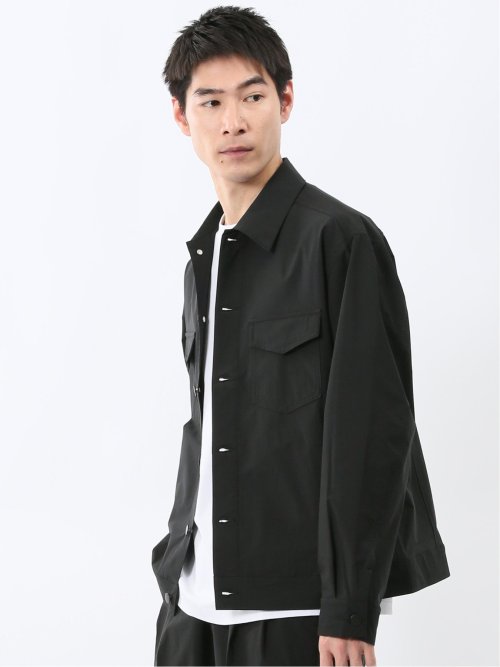 撥水ストレッチ トラッカージャケット(セットアップ可能)