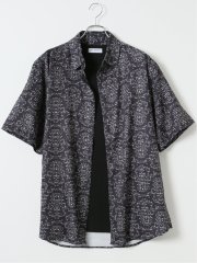 【大きいサイズ】ルイシャブロン/LOUIS CHAVLON 半袖 シャツ & 半袖 Ｔシャツ アンサンブル