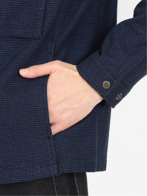 コットンジャガード シャツアウター