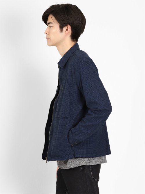 コットンジャガード シャツアウター