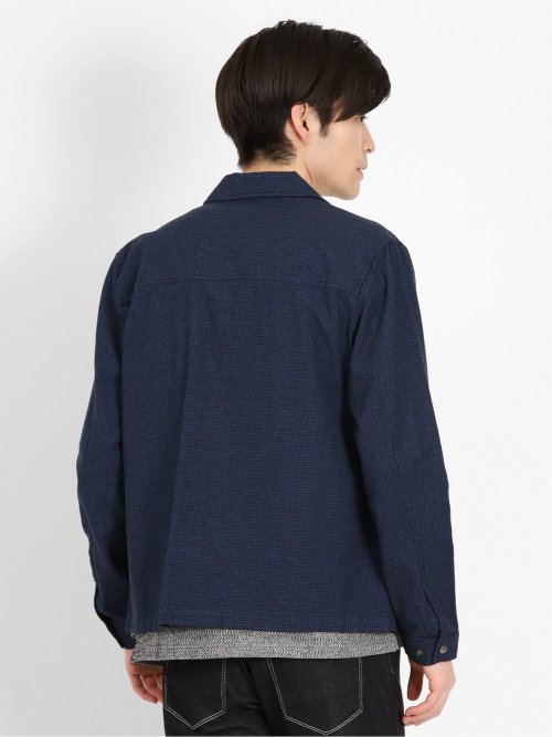 コットンジャガード シャツアウター