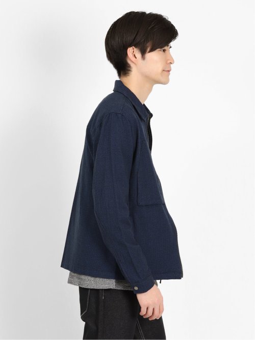 コットンジャガード シャツアウター