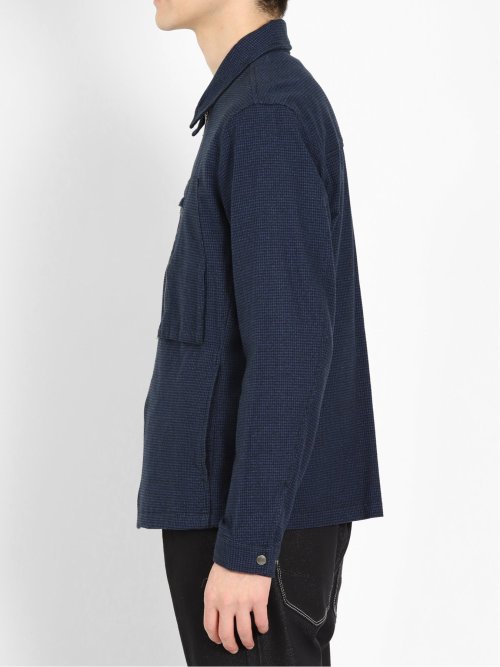 コットンジャガード シャツアウター