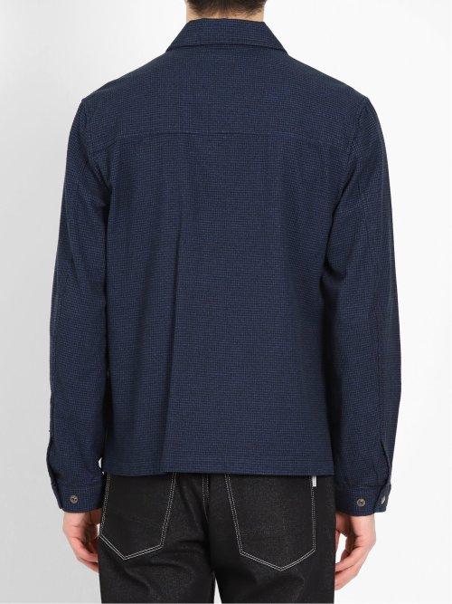 コットンジャガード シャツアウター