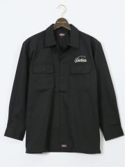 【大きいサイズ】ジュニュイン ディッキーズ/Genuine Dickies 綿混ツイル ワークシャツ