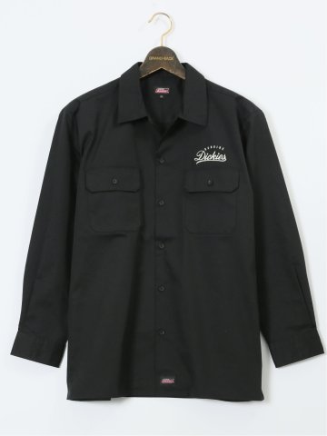 【大きいサイズ】ジュニュイン ディッキーズ/Genuine Dickies 綿混ツイル ワークシャツ