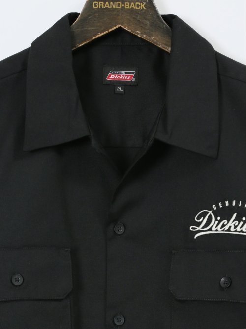 【大きいサイズ】ジュニュイン ディッキーズ/Genuine Dickies 綿混ツイル ワークシャツ