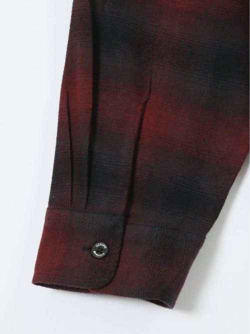 【大きいサイズ】ジュニュイン ディッキーズ/Genuine Dickies 綿100% チェック柄 ワークシャツ