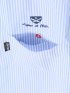 【大きいサイズ】シナコバ/SINA COVA 綿 サッカー チェック柄 ボタンダウン 半袖 シャツ