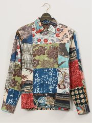 【大きいサイズ】デシグアル/Desigual エキゾチック総柄 長袖シャツ