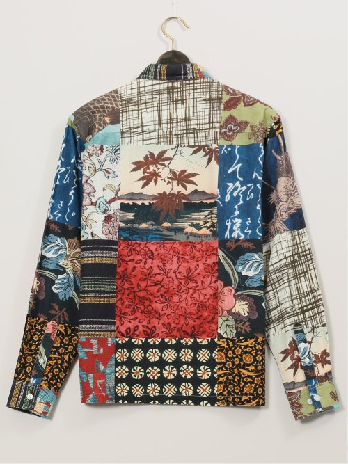 【大きいサイズ】デシグアル/Desigual エキゾチック総柄 長袖シャツ