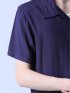 レーヨン オープンカラー半袖シャツ