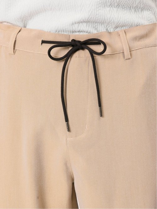 ストレッチ シャンブレーツイル イージーパンツ(セットアップ可能)
