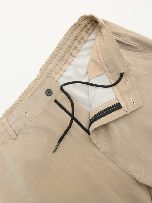 ストレッチ シャンブレーツイル イージーパンツ(セットアップ可能)