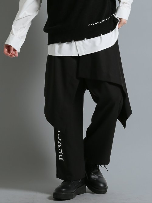 SD×PSYCHONATION スカート脱着 ワイドパンツ