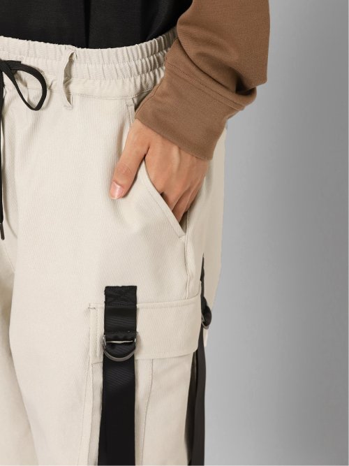 ストレッチ ミリタリーカーゴパンツ