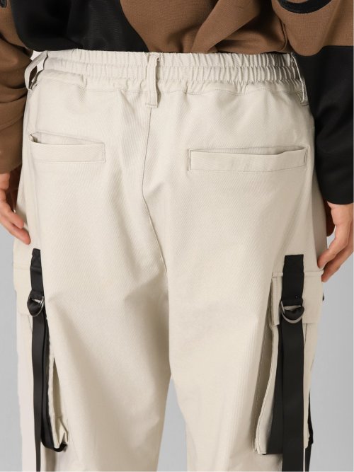 ストレッチ ミリタリーカーゴパンツ