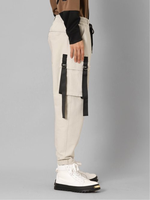 ストレッチ ミリタリーカーゴパンツ