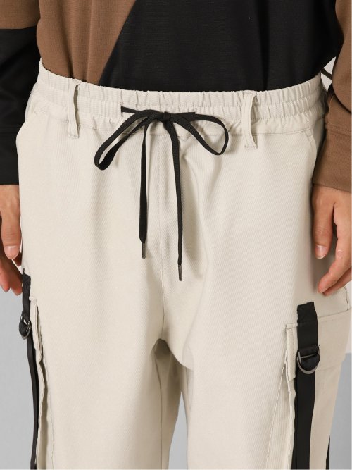 ストレッチ ミリタリーカーゴパンツ