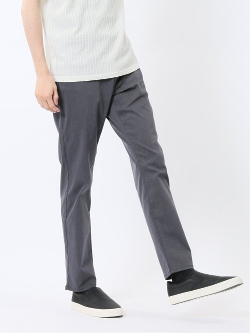 クロスストレッチ+クール スリムパンツ ツイル