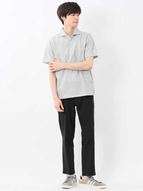 クロスストレッチ+クール アンクルパンツ ドビー