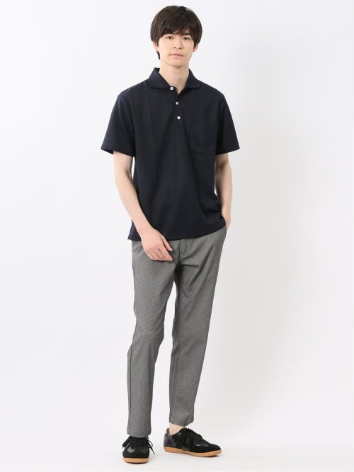 クロスストレッチ+クール アンクルパンツ ドビー