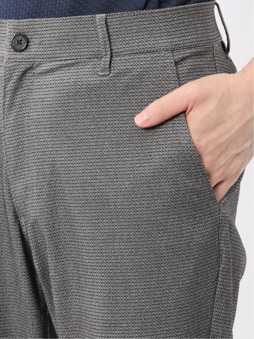 クロスストレッチ+クール アンクルパンツ ドビー