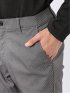 パンツ メンズ ストレッチ スリム トラウザー テーパード カルゼ クロスストレッチ