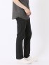 パンツ メンズ ストレッチ 接触冷感 スリム 5ポケット テーパード ピケ クロスストレッチ + クール
