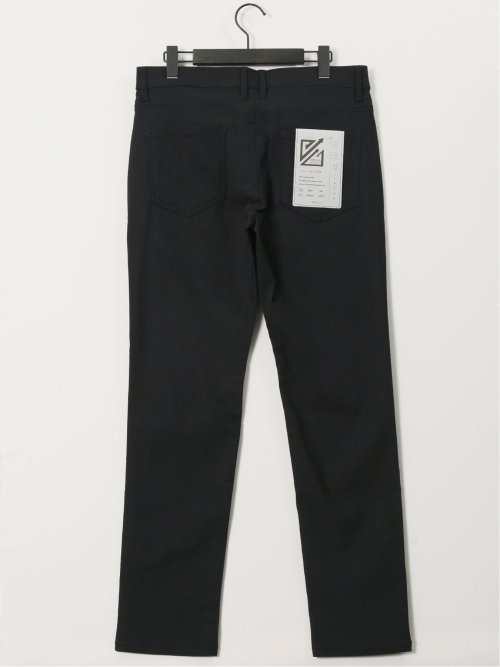 クロスストレッチ スリムパンツ ジャガード