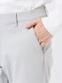 パンツ メンズ ストレッチ スリム トラウザー テーパード ドビー クロスストレッチ