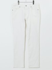 クロスストレッチ+ウォーム スリムパンツ ジャガード