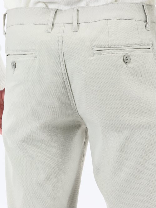 クロスストレッチ+ウォーム トラウザーパンツ ジャガード