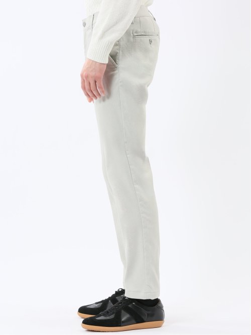 クロスストレッチ+ウォーム トラウザーパンツ ジャガード