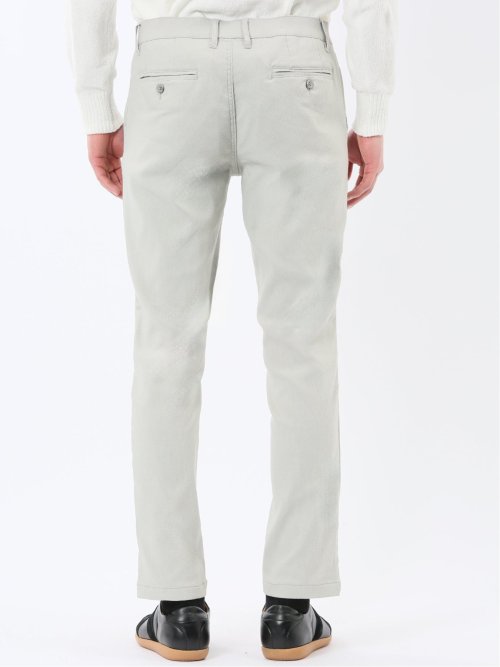 クロスストレッチ+ウォーム トラウザーパンツ ジャガード