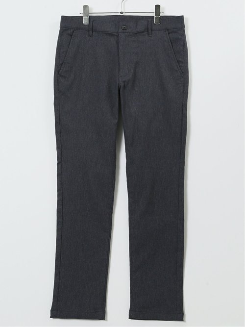 クロスストレッチ+ウォーム トラウザーパンツ ジャガード