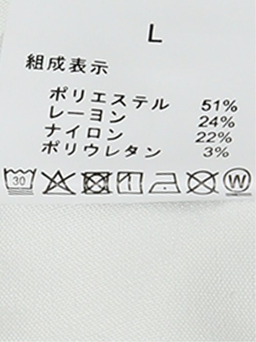 クロスストレッチ+ウォーム トラウザーパンツ ジャガード