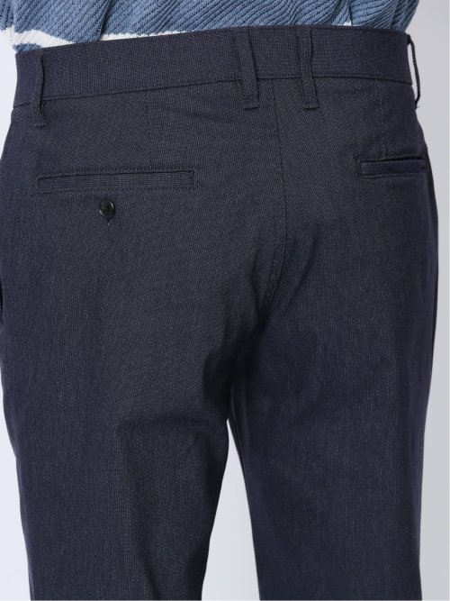 クロスストレッチ トラウザーパンツ ピンヘッド