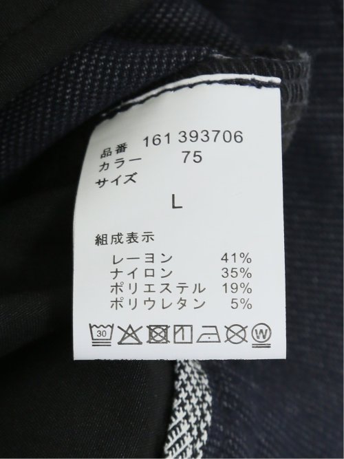 クロスストレッチ トラウザーパンツ ピンヘッド