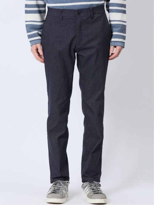 クロスストレッチ トラウザーパンツ ピンヘッド