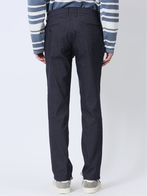 クロスストレッチ トラウザーパンツ ピンヘッド