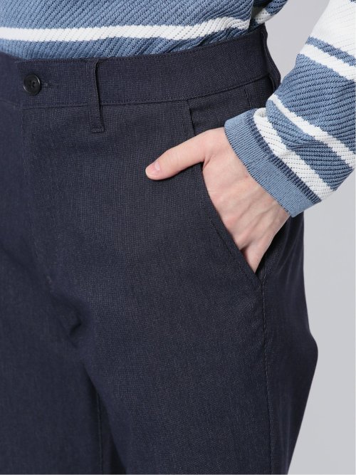 クロスストレッチ トラウザーパンツ ピンヘッド