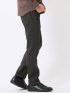 パンツ メンズ ストレッチ スリム 5ポケット テーパード カルゼ クロスストレッチ