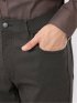 パンツ メンズ ストレッチ スリム 5ポケット テーパード カルゼ クロスストレッチ