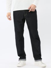 ストレッチ 5ポケット ストレートデニム