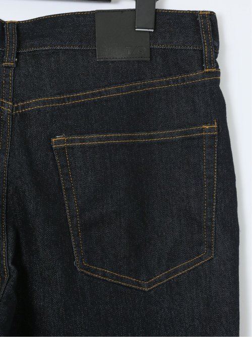 ストレッチ 5ポケット ストレートデニム