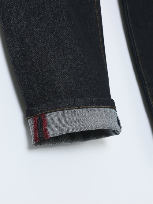 ストレッチ 5ポケット ストレートデニム