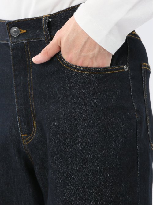 ストレッチ 5ポケット ストレートデニム